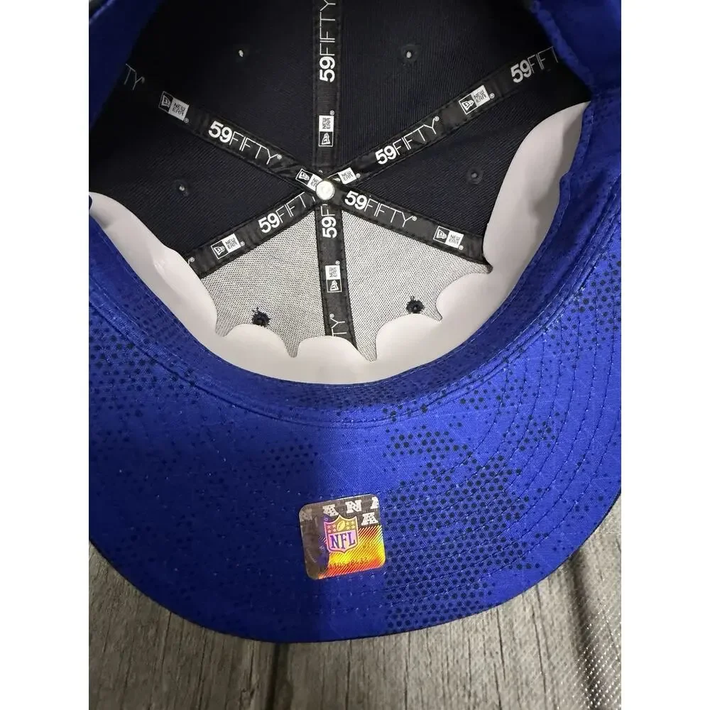 New Era Los Angeles Rams 2025 Rivalries Collection Rope 59FIFTY Fitted Hat 7 1/4